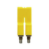 Weidmuller Cross-connector, yellow, 2-pole, 32A Weidmuller